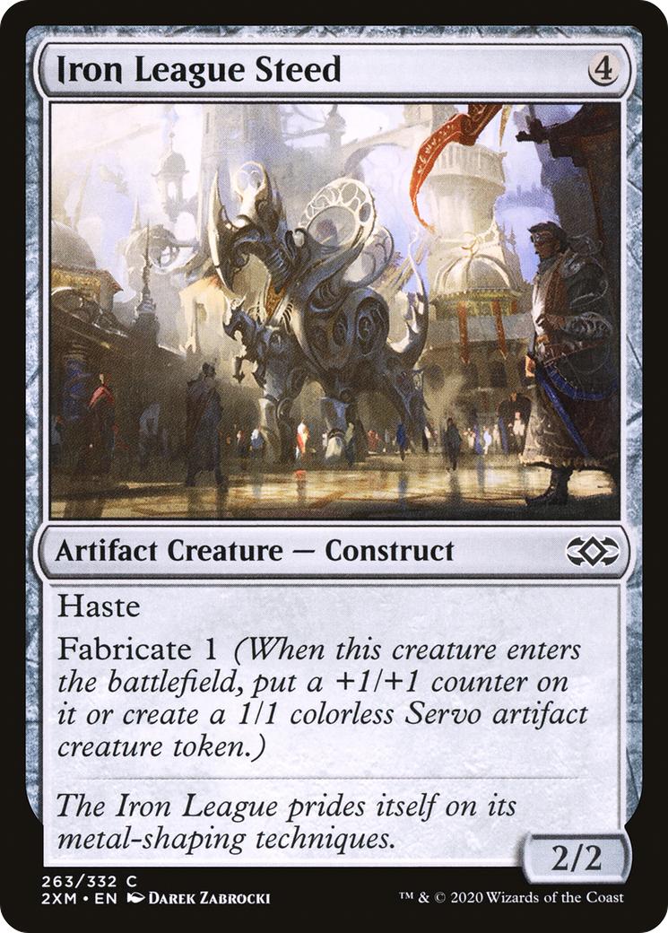 Iron League Steed [Double Masters]-1