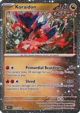 Koraidon (119/162) (Cosmos Holo) [Miscellaneous Cards]-1
