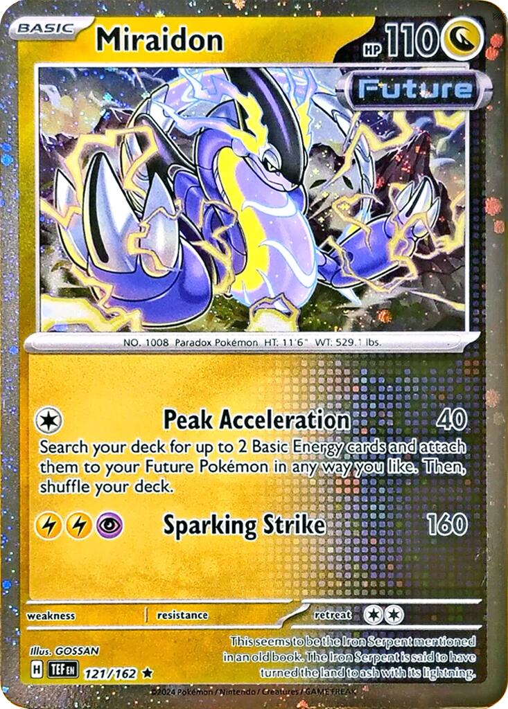 Miraidon (121/162) (Cosmos Holo) [Miscellaneous Cards]-1