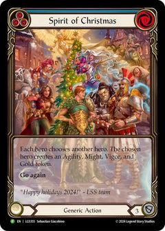 Spirit of Christmas (Cold Foil) [LGS355] (Promo)  Cold Foil-1