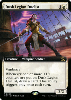 Dusk Legion Duelist (Extended Art) [March of the Machine]-1