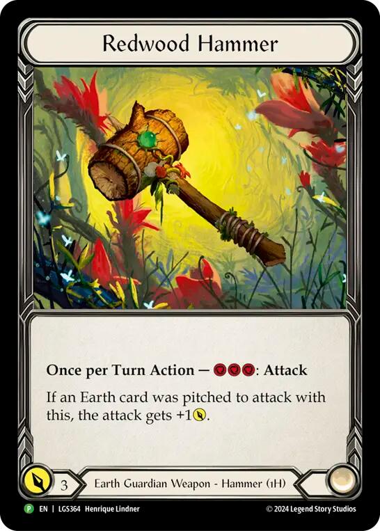 Redwood Hammer [LGS364] (Promo)  Cold Foil-1