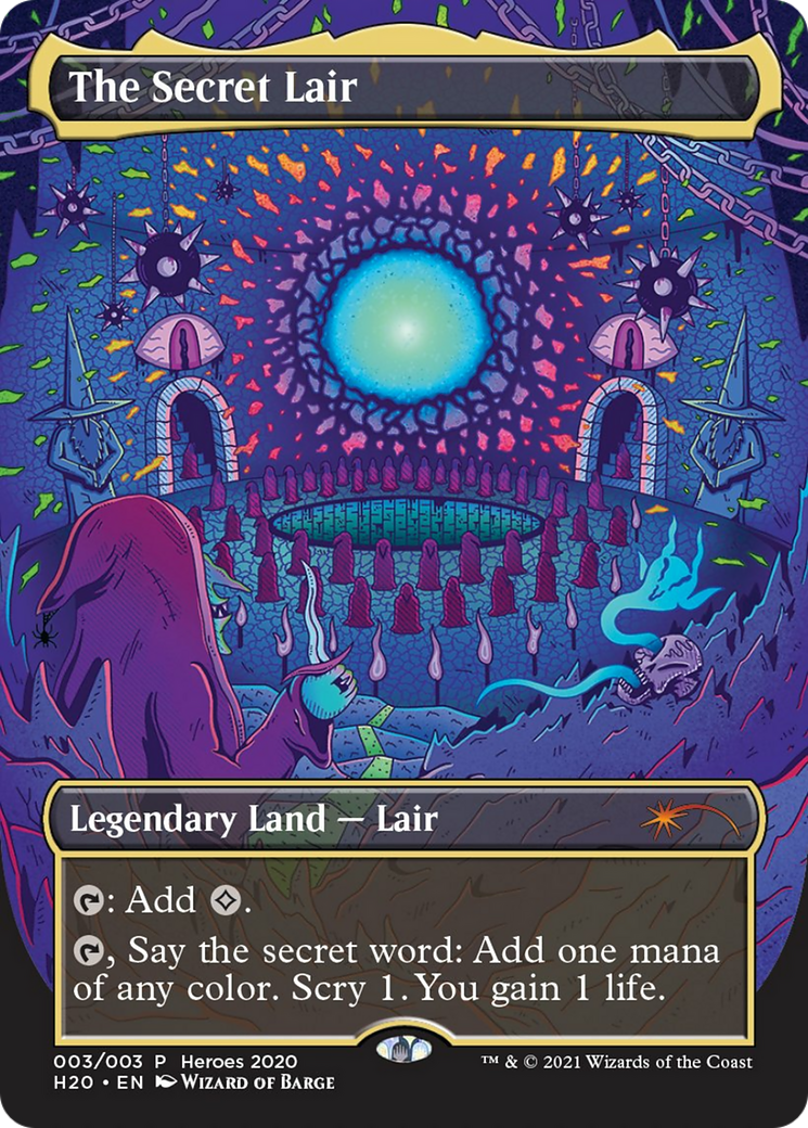 The Secret Lair (HTR20-003) - 2020 Heroes of the Realm Foil-1