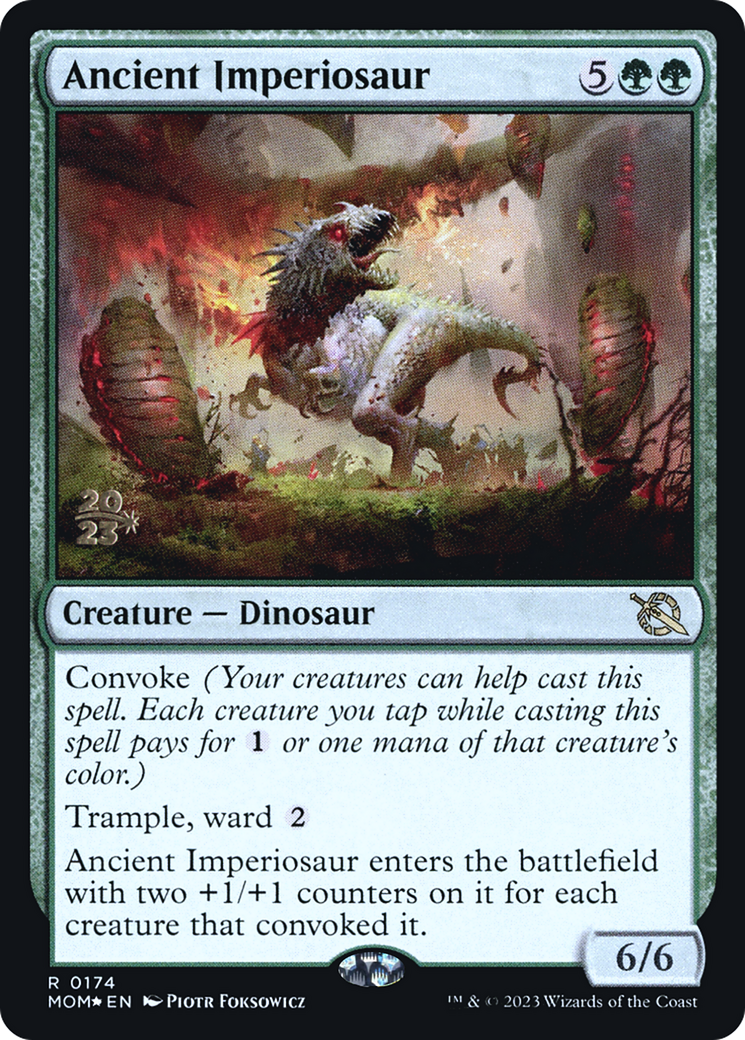 Ancient Imperiosaur [March of the Machine Prerelease Promos]-1