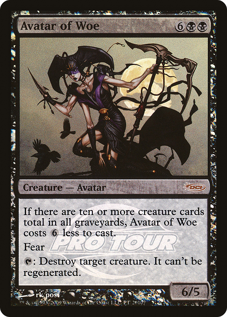 Avatar of Woe (Pro Tour) [Pro Tour Promos]-1