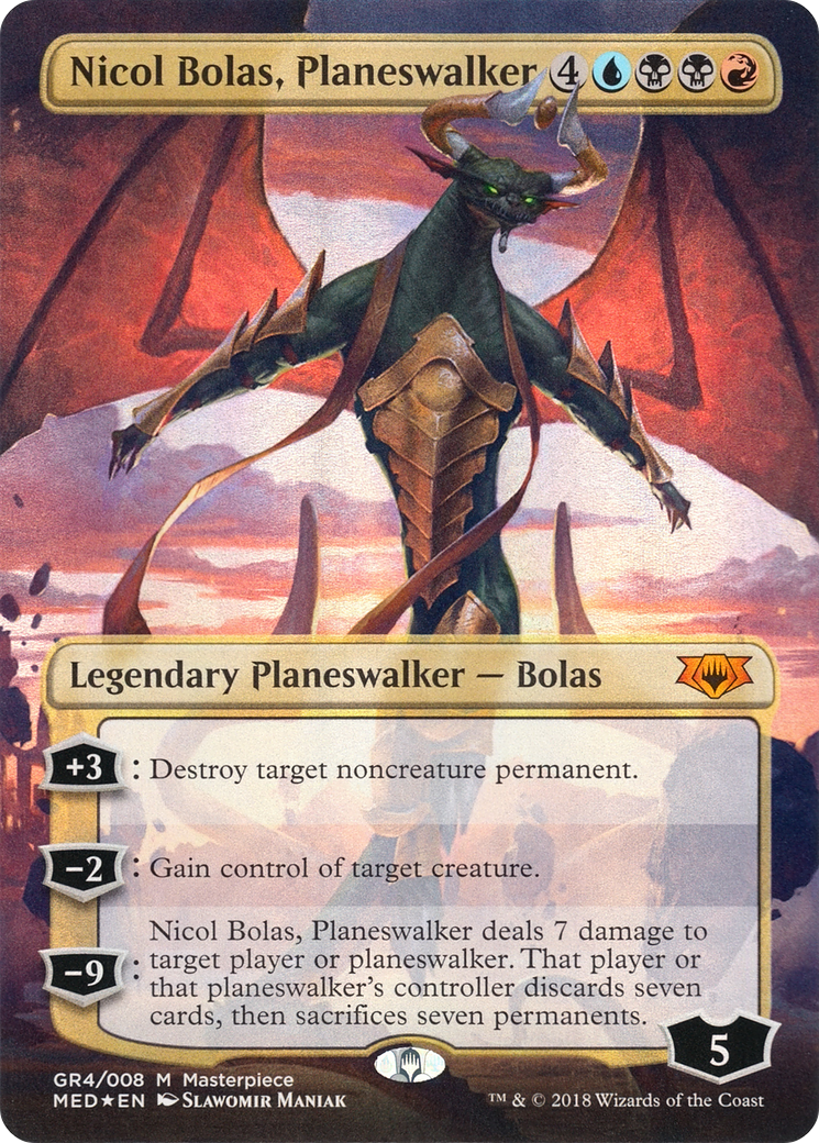Nicol Bolas, Planeswalker [Mythic Edition]-1