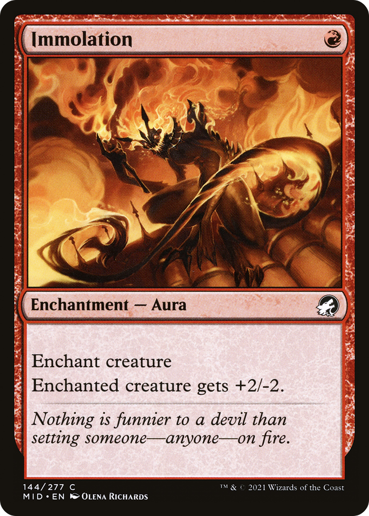 Immolation [Innistrad: Midnight Hunt]-1