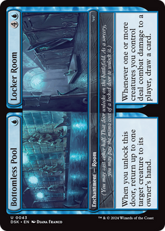 Bottomless Pool // Locker Room [Duskmourn: House of Horror]-1