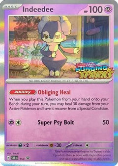 Indeedee 154  - Holofoil SV Scarlet & Violet Promo Cards - Promo-1