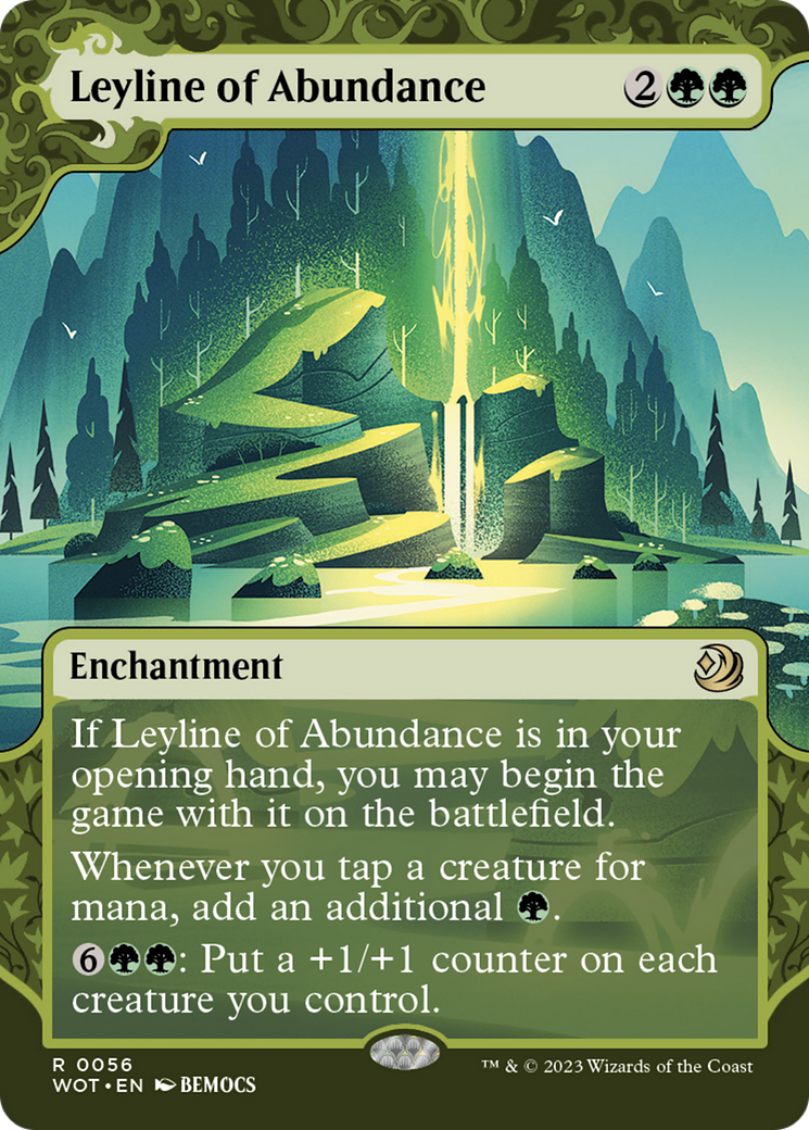 Leyline of Abundance [Wilds of Eldraine: Enchanting Tales]-1