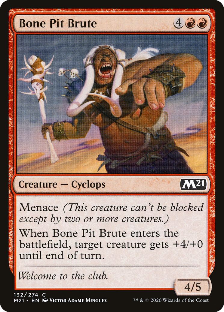 Bone Pit Brute [Core Set 2021]-1