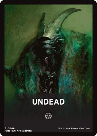 Undead Theme Card (FDN-006) - Foundations-1