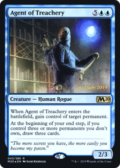 Agent of Treachery [Core Set 2020 Prerelease Promos]-1