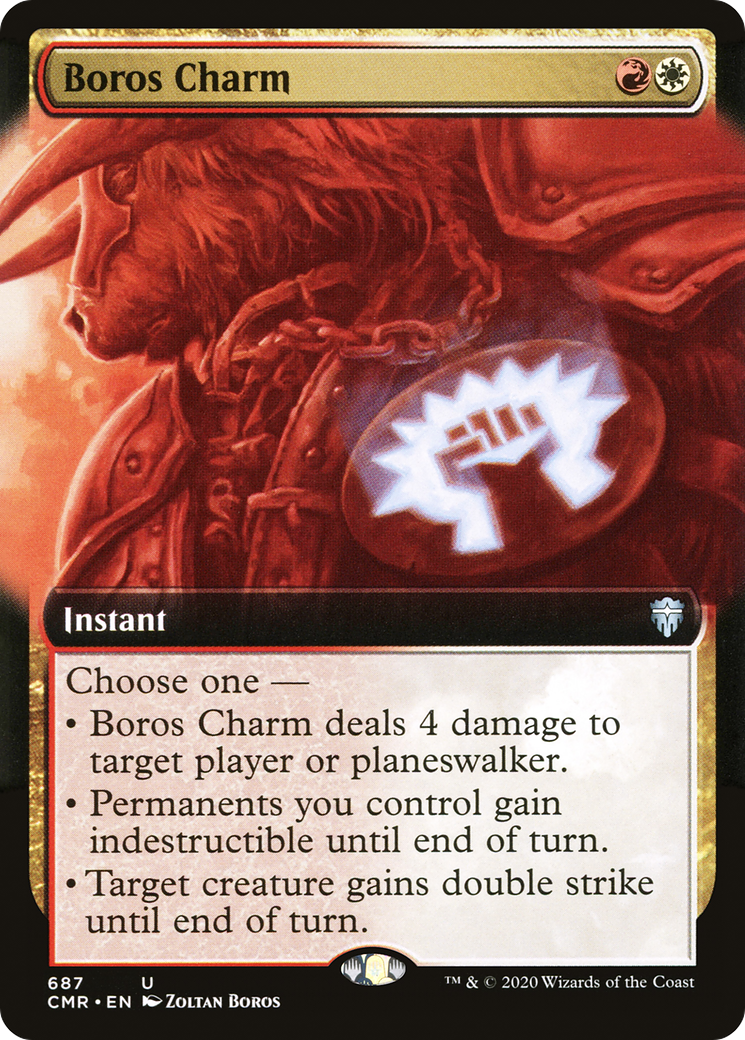 Boros Charm (Extended Art) [Commander Legends]-1