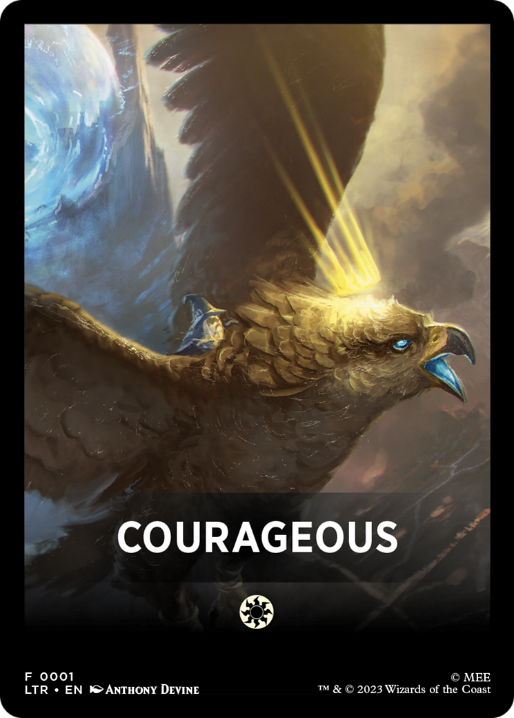Courageous (FLTR-001) - Tales of Middle-earth Front Cards-1