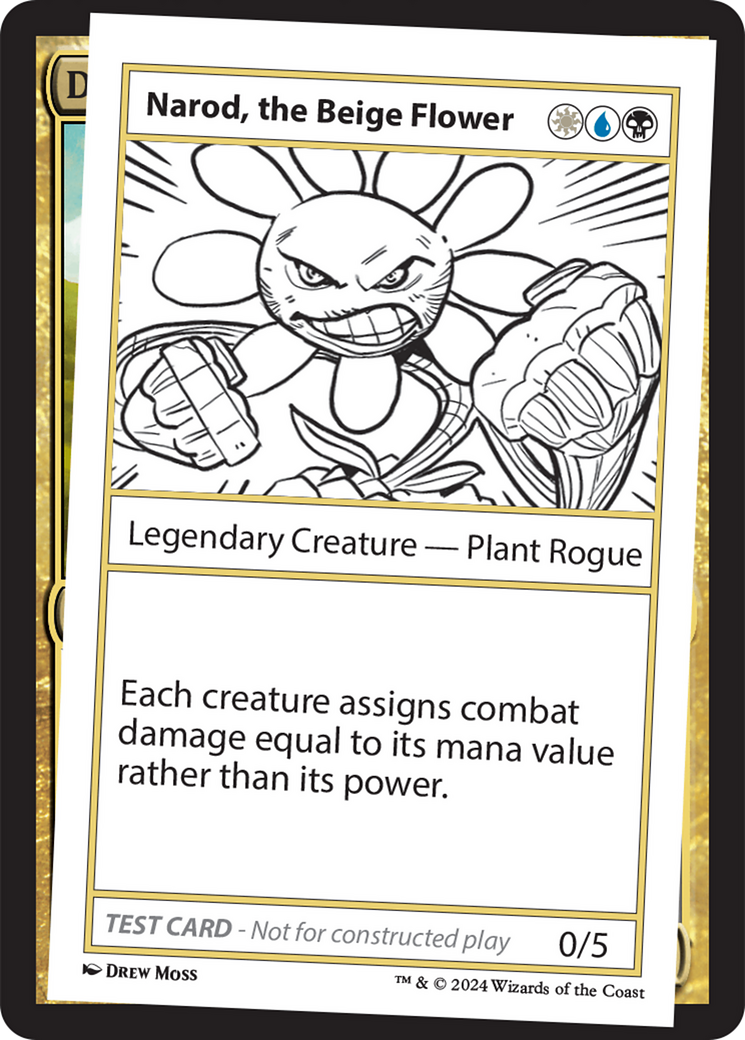 Narod, the Beige Flower [Mystery Booster 2 Playtest Cards]-1