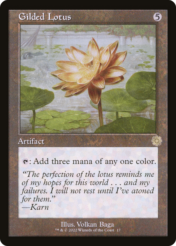 Gilded Lotus (Retro) [The Brothers' War Retro Artifacts]-1