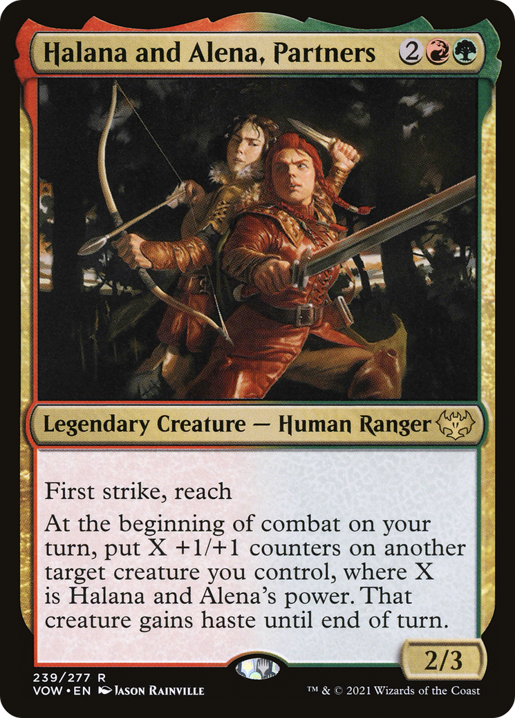 Halana and Alena, Partners [Innistrad: Crimson Vow]-1