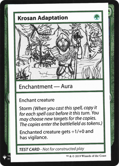 Krosan Adaptation [Mystery Booster Playtest Cards]-1