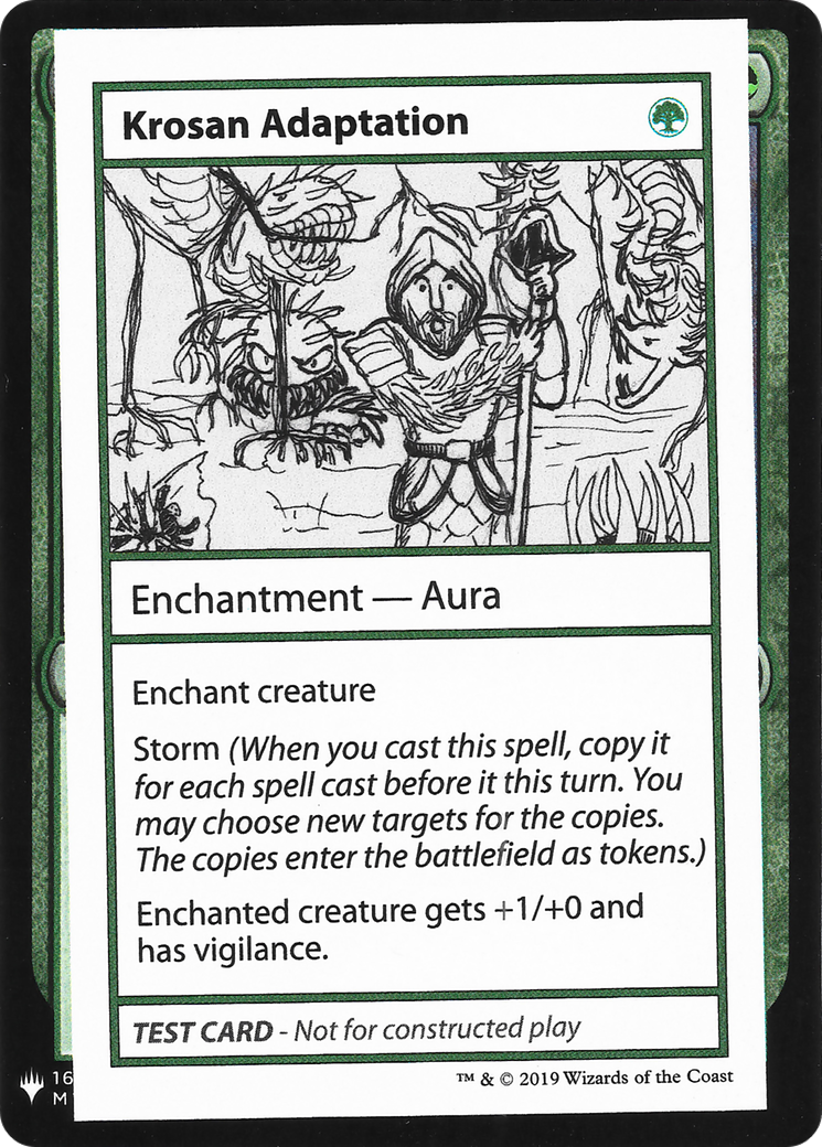 Krosan Adaptation [Mystery Booster Playtest Cards]-1