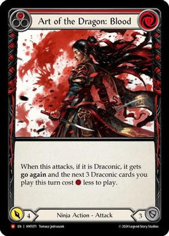 Art of the Dragon: Blood [HNT071] (The Hunted)  Rainbow Foil-1