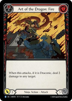 Art of the Dragon: Fire [HNT075] (The Hunted)  Rainbow Foil-1