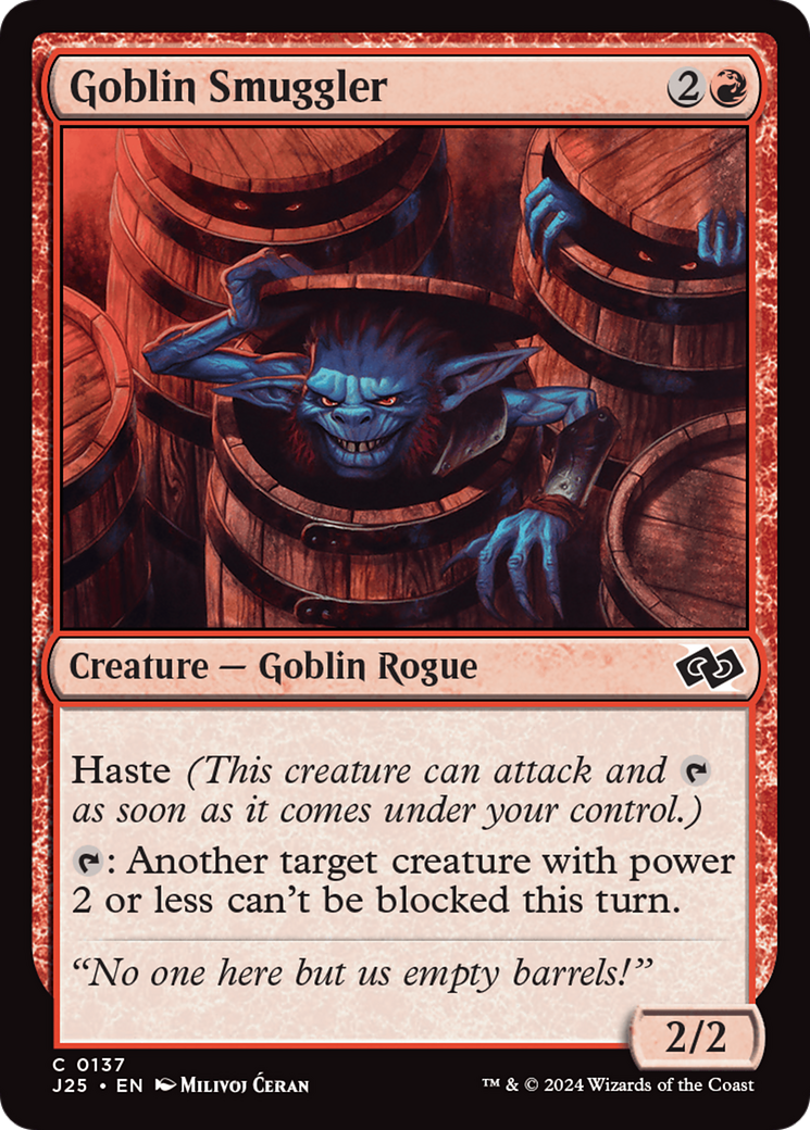Goblin Smuggler [Foundations Jumpstart]-1