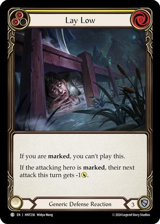 Lay Low [HNT236] (The Hunted)  Rainbow Foil-1
