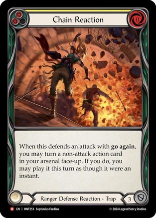 Chain Reaction [HNT253] (The Hunted)  Rainbow Foil-1