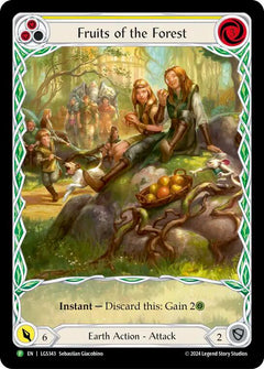 Fruits of the Forest (Yellow) [LGS343] (Promo)  Rainbow Foil-1