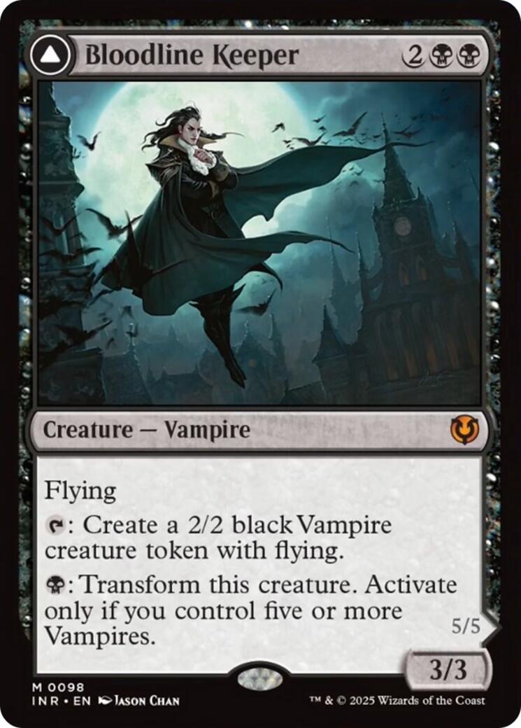 Bloodline Keeper // Lord of Lineage [Innistrad Remastered]-1