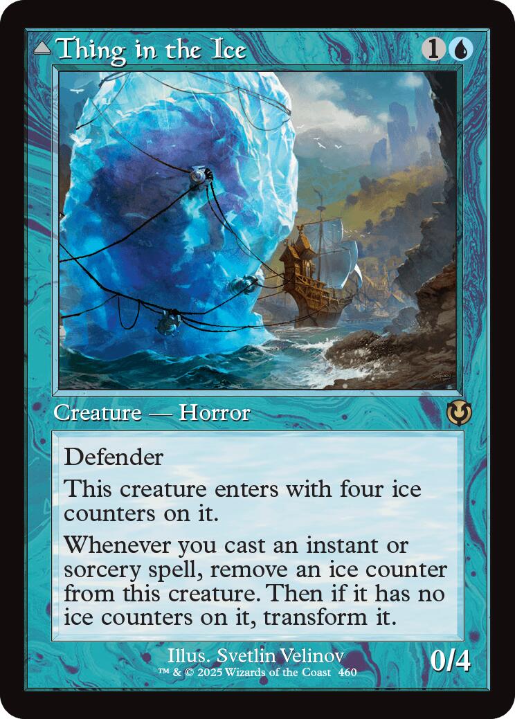 Thing in the Ice // Awoken Horror (Retro Frame) [Innistrad Remastered]-1