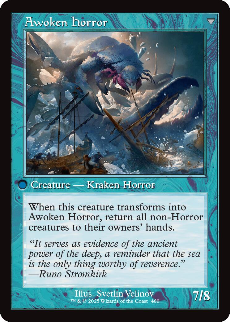 Thing in the Ice // Awoken Horror (Retro Frame) [Innistrad Remastered]-2