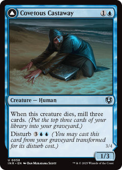 Covetous Castaway // Ghostly Castigator [Innistrad Remastered]-1