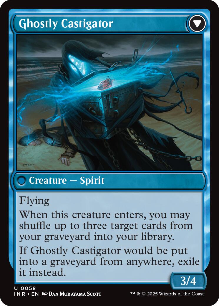 Covetous Castaway // Ghostly Castigator [Innistrad Remastered]-2