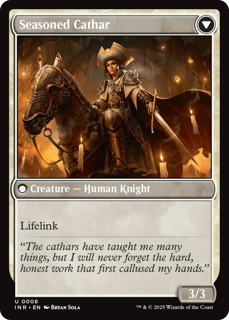 Ambitious Farmhand // Seasoned Cathar [Innistrad Remastered]-2