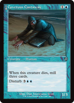 Covetous Castaway // Ghostly Castigator (Retro Frame) [Innistrad Remastered]-1