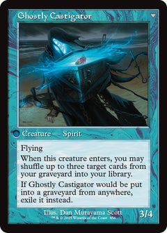 Covetous Castaway // Ghostly Castigator (Retro Frame) [Innistrad Remastered]-2