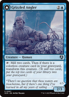 Grizzled Angler // Grisly Anglerfish [Innistrad Remastered]-1