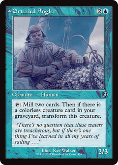 Grizzled Angler // Grisly Anglerfish (Retro Frame) [Innistrad Remastered]-1