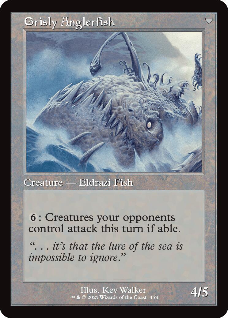 Grizzled Angler // Grisly Anglerfish (Retro Frame) [Innistrad Remastered]-2