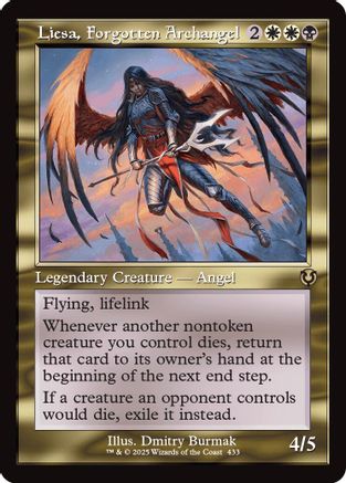 Liesa, Forgotten Archangel (Retro Frame) [Innistrad Remastered]-1