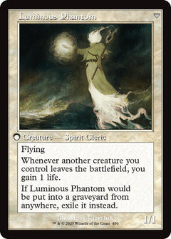 Lunarch Veteran // Luminous Phantom (Retro Frame) [Innistrad Remastered]-2