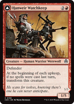 Hanweir Watchkeep // Bane of Hanweir [Innistrad Remastered]-1