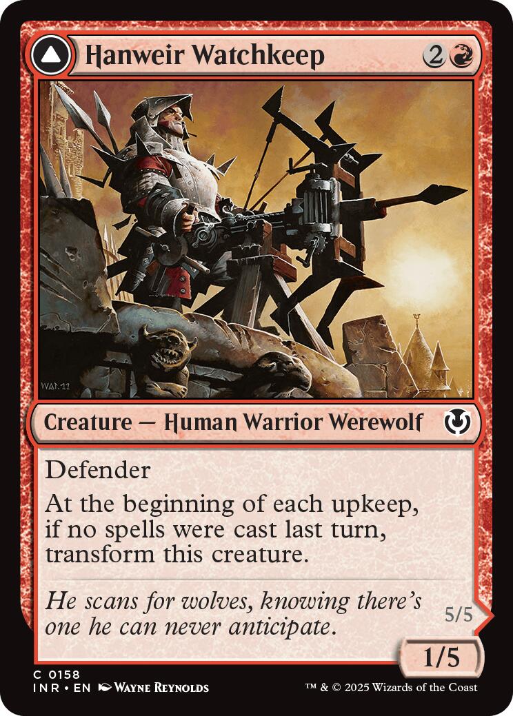 Hanweir Watchkeep // Bane of Hanweir [Innistrad Remastered]-1