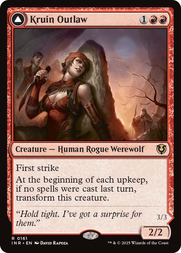 Kruin Outlaw // Terror of Kruin Pass [Innistrad Remastered]-1