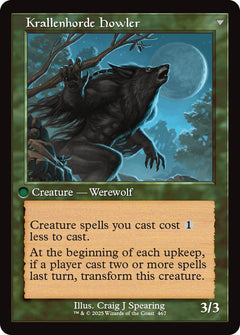 Duskwatch Recruiter // Krallenhorde Howler (Retro Frame) [Innistrad Remastered]-2