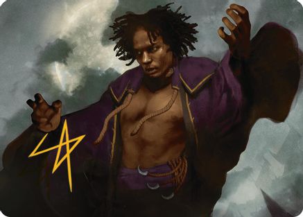 Bloodline Keeper Art Card (Gold-Stamped Signature) [Innistrad Remastered Art Series]-1