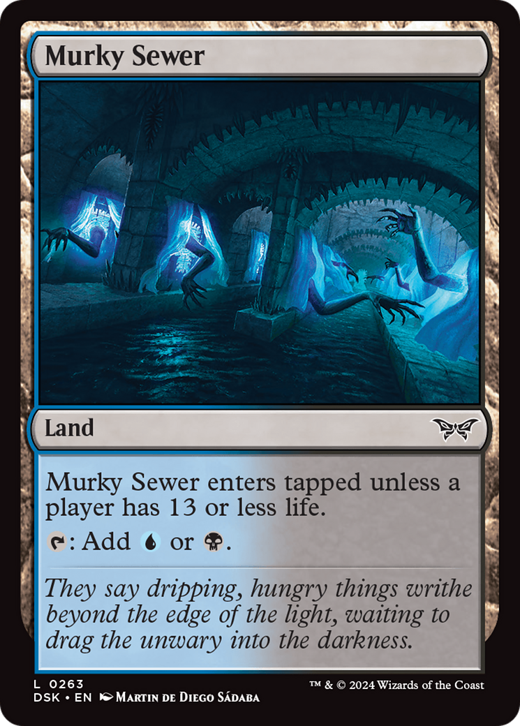 Murky Sewer [Duskmourn: House of Horror]-1