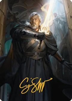 Odric, Lunarch Marshal Art Card (Gold-Stamped Signature) [Innistrad Remastered Art Series]-1